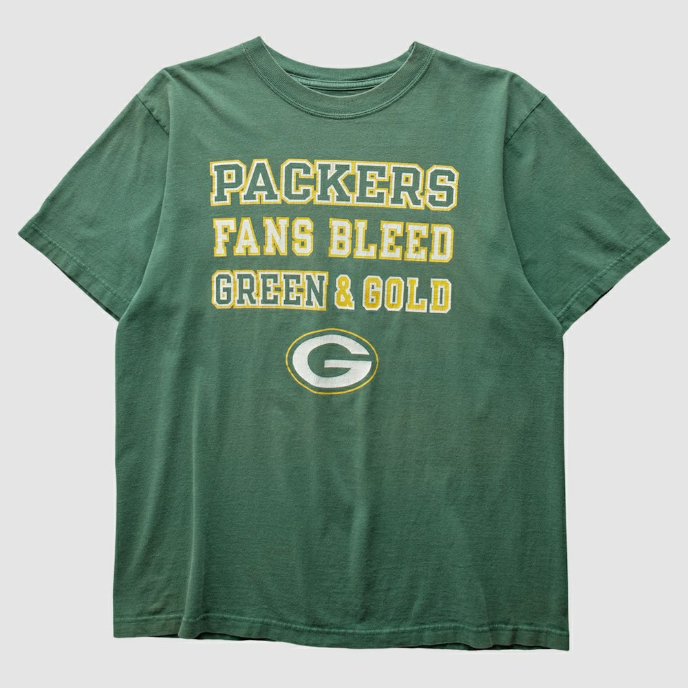 Fanatics Green Bay Packers 2000s T-Shirt Green Vintage