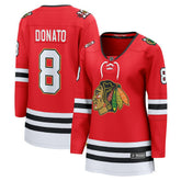 Ryan Donato Chicago Blackhawks Fanatics Women's Centennial Breakaway Player Jersey - Red - NHL 203466376