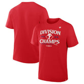 Philadelphia Phillies Fanatics 2025 NL East Division Champions Locker Room Big & Tall T-Shirt - Red - Fanatics Online