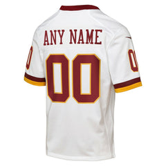 Nike Washington Commanders Youth Game Super Bowl Era Custom Jersey White