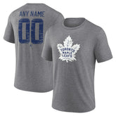 Toronto Maple Leafs Heritage Custom Tri-Blend T-Shirt - Gray - NHL 203467448