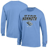 Utah Mammoth Champion Jersey Long Sleeve T-Shirt - Blue - NHL 203468141