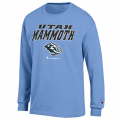 Utah Mammoth Champion Jersey Long Sleeve T-Shirt - Blue - NHL 203468141