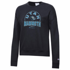 Utah Mammoth Champion Women's Powerblend Fleece Sweatshirt - Black - NHL 203468143