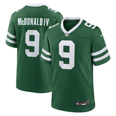 Nike Will McDonald IV New York Jets Team Game Jersey Legacy Green