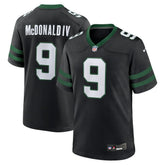 Nike Will McDonald IV New York Jets Alternate Game Jersey Legacy Black