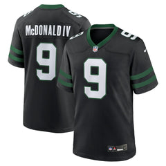 Nike Will McDonald IV New York Jets Alternate Game Jersey Legacy Black