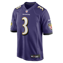 Nike Chidobe Awuzie Baltimore Ravens Team Game Jersey Purple