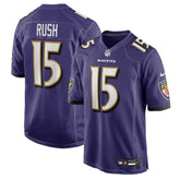 Nike Cooper Rush Baltimore Ravens Team Game Jersey Purple