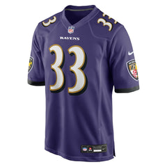 Nike Tyler Loop Baltimore Ravens Team Game Jersey Purple