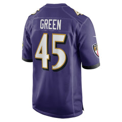 Nike Mike Green Baltimore Ravens Team Game Jersey Purple