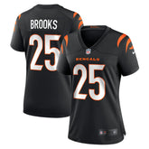 Nike Tahj Brooks Cincinnati Bengals Women's Team Game Jersey Black