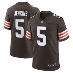 Nike Rayshawn Jenkins Cleveland Browns Team Game Jersey Brown