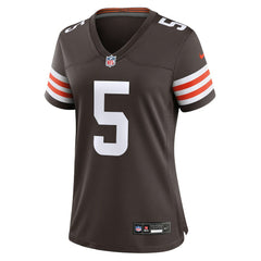 Nike Rayshawn Jenkins Cleveland Browns Women's Team Game Jersey Brown