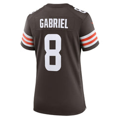 Nike Dillon Gabriel Cleveland Browns Women's Team Game Jersey Brown