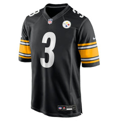 Nike Corliss Waitman Pittsburgh Steelers Team Game Jersey Black