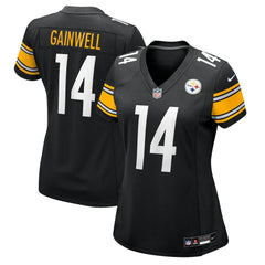 Nike Kenneth Gainwell Pittsburgh Steelers Women's Team Game Jersey Black