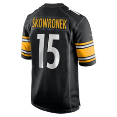 Nike Ben Skowronek Pittsburgh Steelers Team Game Jersey Black