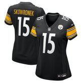 Nike Ben Skowronek Pittsburgh Steelers Women's Team Game Jersey Black