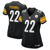 Nike Juan Thornhill Pittsburgh Steelers Women's Team Game Jersey Black