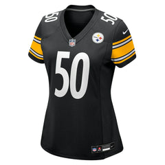 Nike Malik Harrison Pittsburgh Steelers Women's Team Game Jersey Black