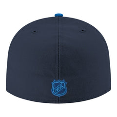 Winnipeg Jets New Era Core Logo Two-Tone 59FIFTY Fitted Hat - Navy - NHL 203471429