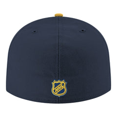 Nashville Predators New Era Core Logo Two-Tone 59FIFTY Fitted Hat - Navy - NHL 203471430