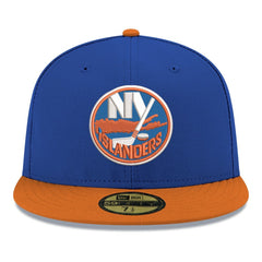 New York Islanders New Era Core Logo Two-Tone 59FIFTY Fitted Hat - Blue - NHL 203471432