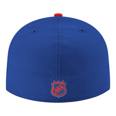 New York Rangers New Era Core Logo Two-Tone 59FIFTY Fitted Hat - Blue - NHL 203471433