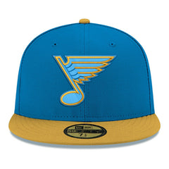 St. Louis Blues New Era Core Logo Two-Tone 59FIFTY Fitted Hat - Blue - NHL 203471440