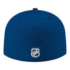 Tampa Bay Lightning New Era Core Logo Two-Tone 59FIFTY Fitted Hat - Blue - NHL 203471441