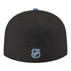 Utah Mammoth New Era Core Logo Two-Tone 59FIFTY Fitted Hat - Black - NHL 203471443