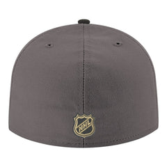 Vegas Golden Knights New Era Core Logo Two-Tone 59FIFTY Fitted Hat - Gray - NHL 203471445