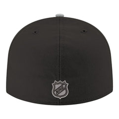 Los Angeles Kings New Era Core Logo Two-Tone 59FIFTY Fitted Hat - Black - NHL 203471460