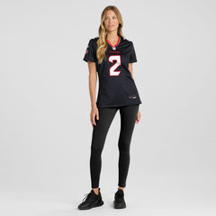 Nike Calen Bullock Houston Texans Women's Team Game Jersey Navy