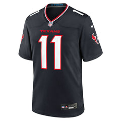 Nike Tremon Smith Houston Texans Team Game Jersey Navy