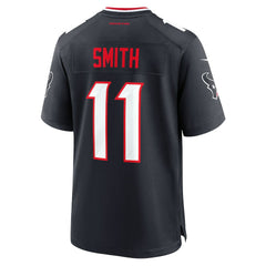 Nike Tremon Smith Houston Texans Team Game Jersey Navy