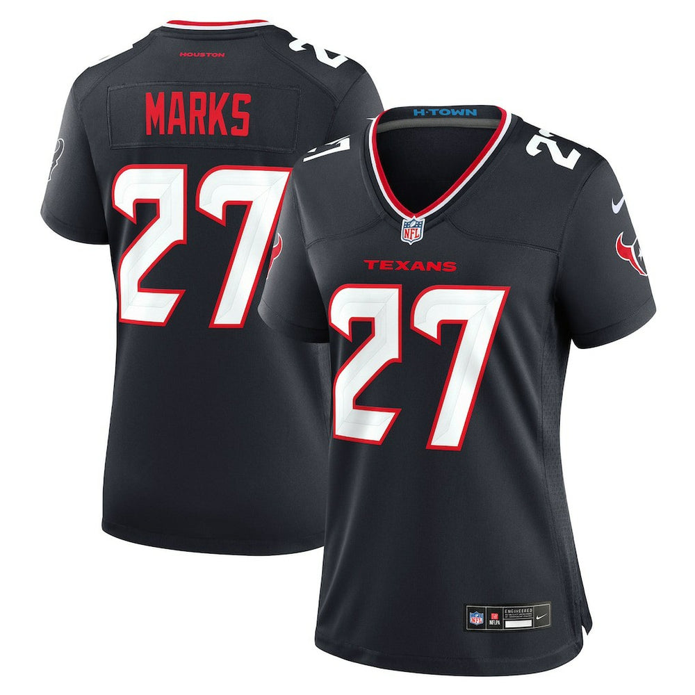 Nike Woody Marks Houston Texans Women's Team Game Jersey Navy