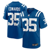 Nike Johnathan Edwards Indianapolis Colts Team Game Jersey Royal