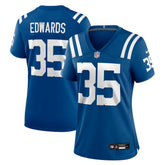 Nike Johnathan Edwards Indianapolis Colts Women's Team Game Jersey Royal