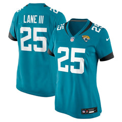 Nike Rayuan Lane III Jacksonville Jaguars Women's Team Game Jersey Teal