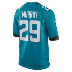 Nike Eric Murray Jacksonville Jaguars Team Game Jersey Teal