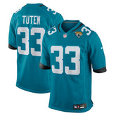 Nike Bhayshul Tuten Jacksonville Jaguars Team Game Jersey Teal