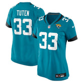 Nike Bhayshul Tuten Jacksonville Jaguars Women's Team Game Jersey Teal