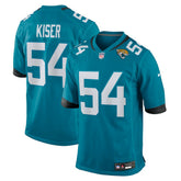 Nike Jack Kiser Jacksonville Jaguars Team Game Jersey Teal