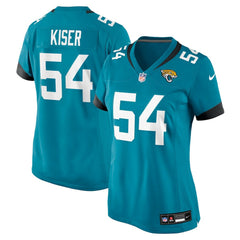Nike Jack Kiser Jacksonville Jaguars Women's Team Game Jersey Teal