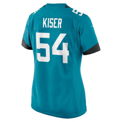 Nike Jack Kiser Jacksonville Jaguars Women's Team Game Jersey Teal