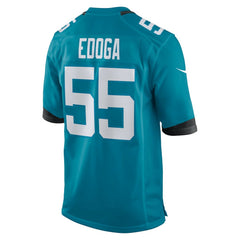 Nike Chuma Edoga Jacksonville Jaguars Team Game Jersey Teal