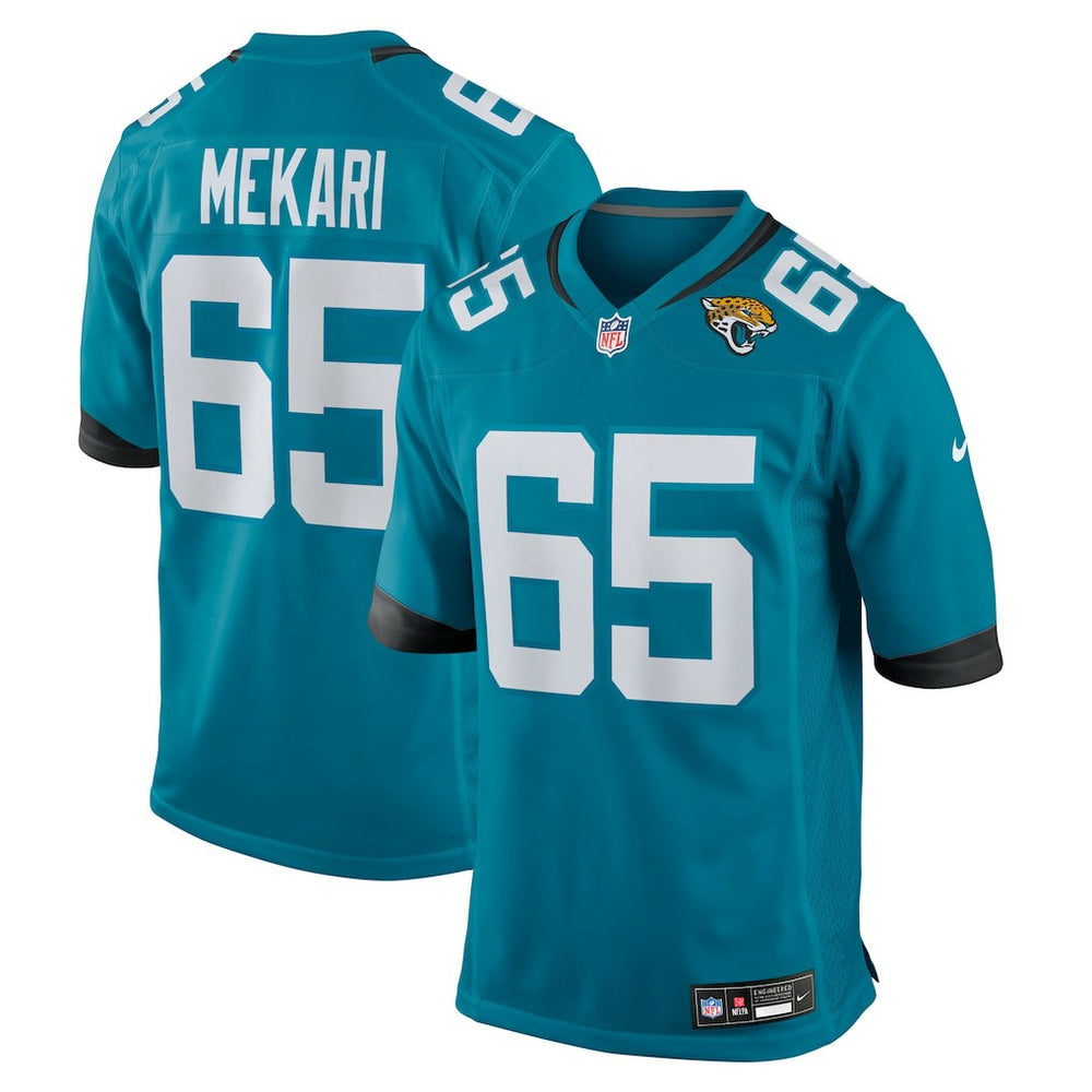 Nike Patrick Mekari Jacksonville Jaguars Team Game Jersey Teal
