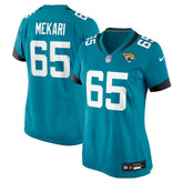 Nike Patrick Mekari Jacksonville Jaguars Women's Team Game Jersey Teal